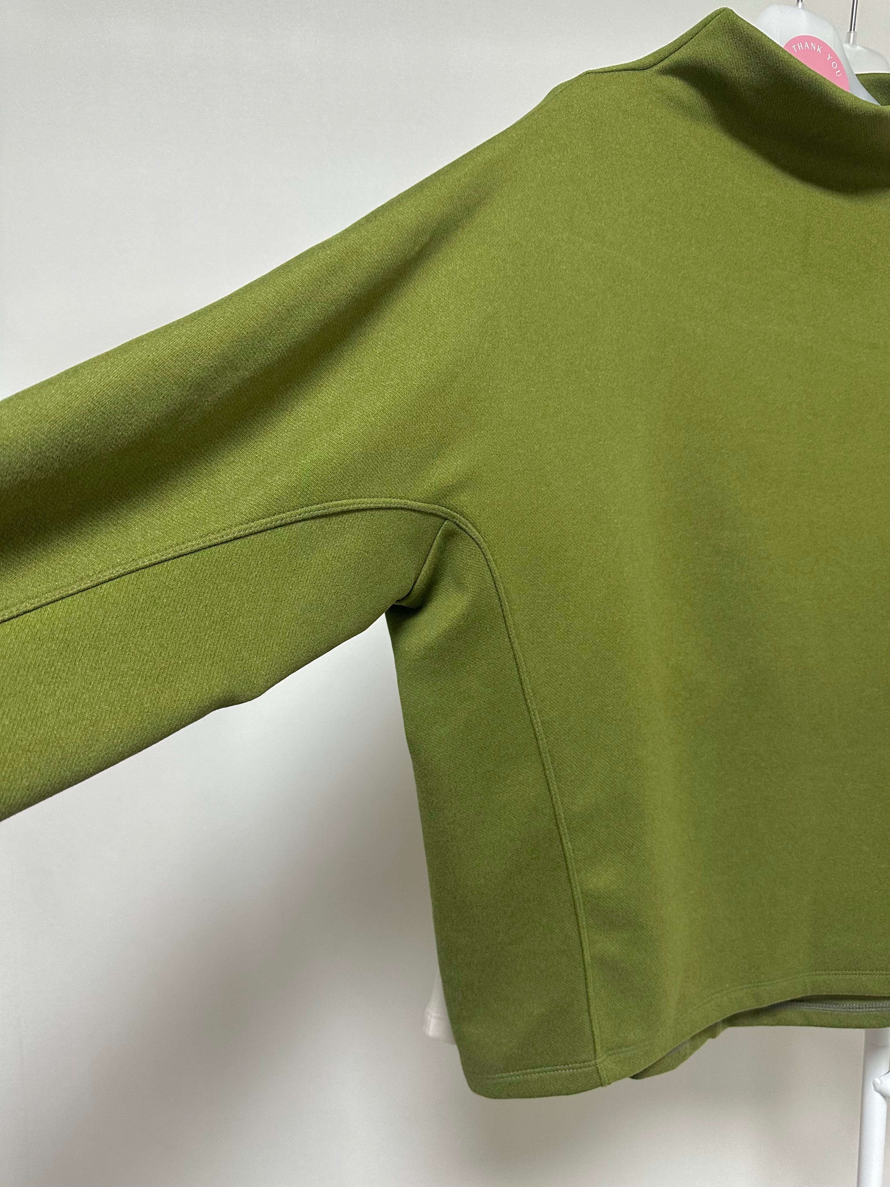 (停產)原身出企領T-shirt/霧綠