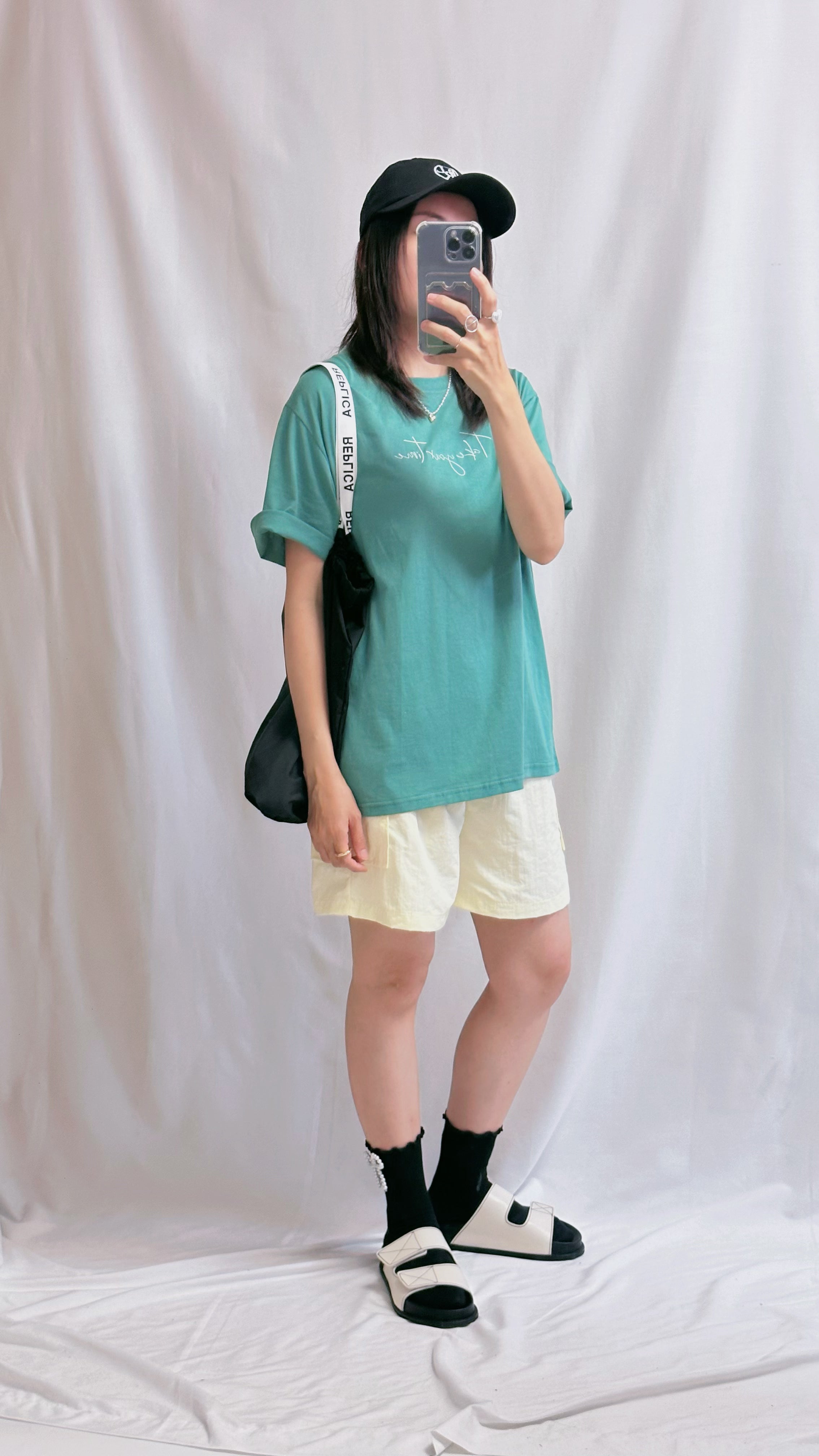 Take your time T-shirt/綠