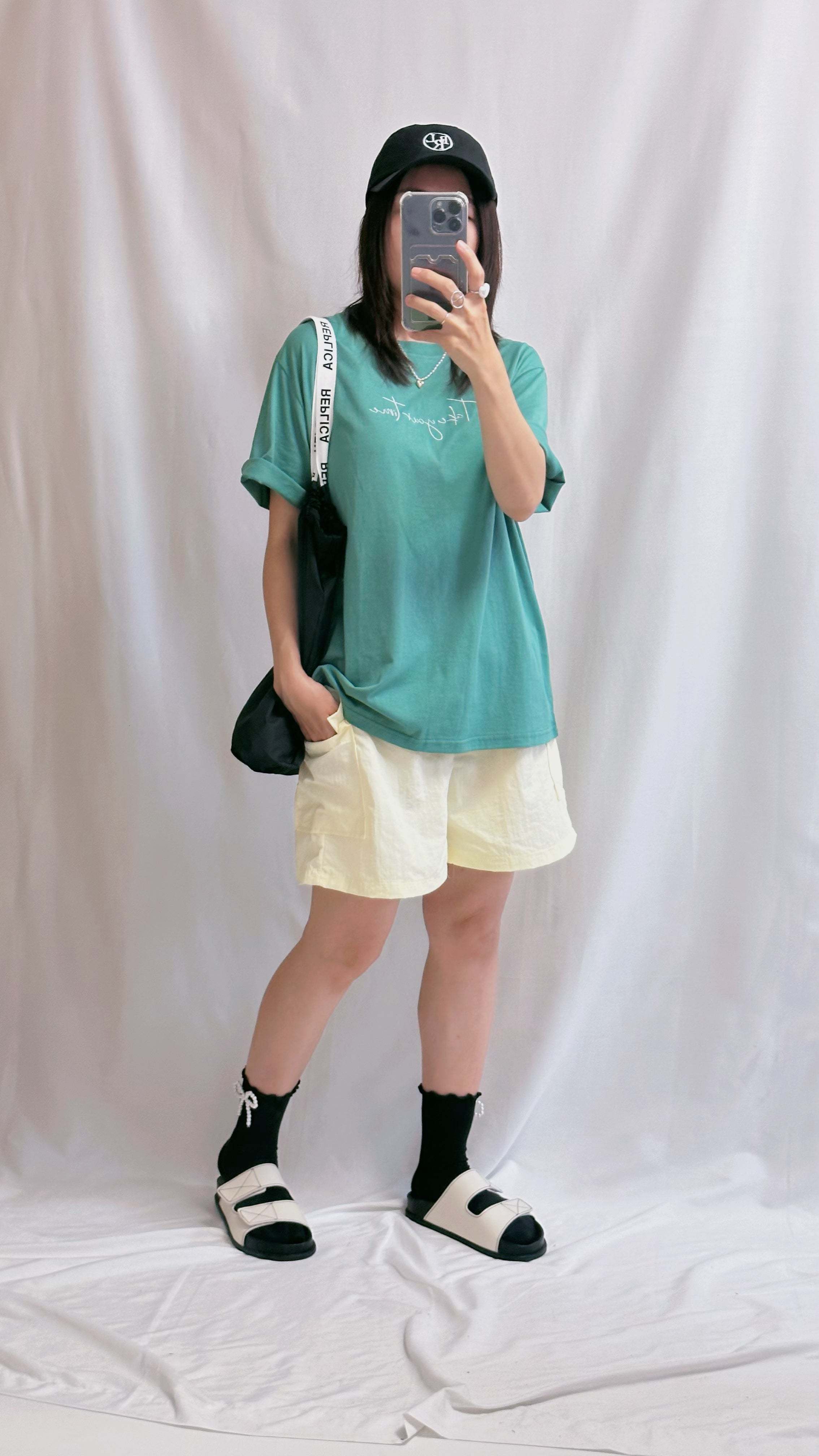 Take your time T-shirt/綠