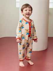 Sugar Loose Fit Romper Choco Pie Bear 310