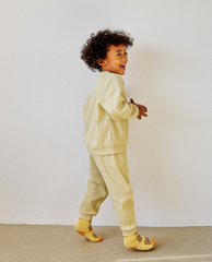 [兩件套]Honey Waffle Sweatshirt Set-up Olive