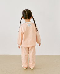 [睡衣兩件套]Honey Line Set Orange