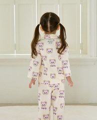 [睡衣兩件套]Honey Pajama Purple Very