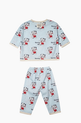 [睡衣兩件套]Honey Loose Fit Set Hurry Up Tanee