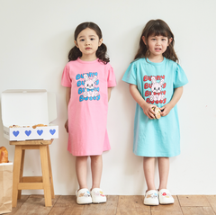 [連身裙] Shine Basic Dress Pink