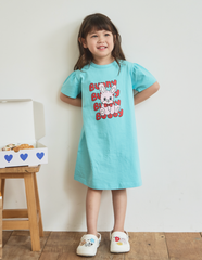 [連身裙] Shine Basic Dress Blue