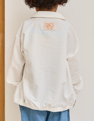 [外套] Shine Ripple Windbreaker Ivory