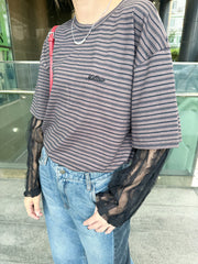 珍珠短頸鏈/銀
