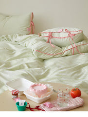 <無塵被袋+枕袋> Ribbon Cake -10色