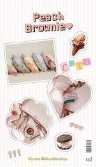 *被袋+枕袋* Ribbon Cake -4色