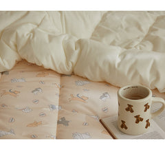 ☃ 秋冬(圖案)雙面<一面絨毛一面無塵>雲朵被-14色