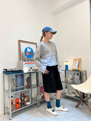 Day Off繡字襪/藍綠