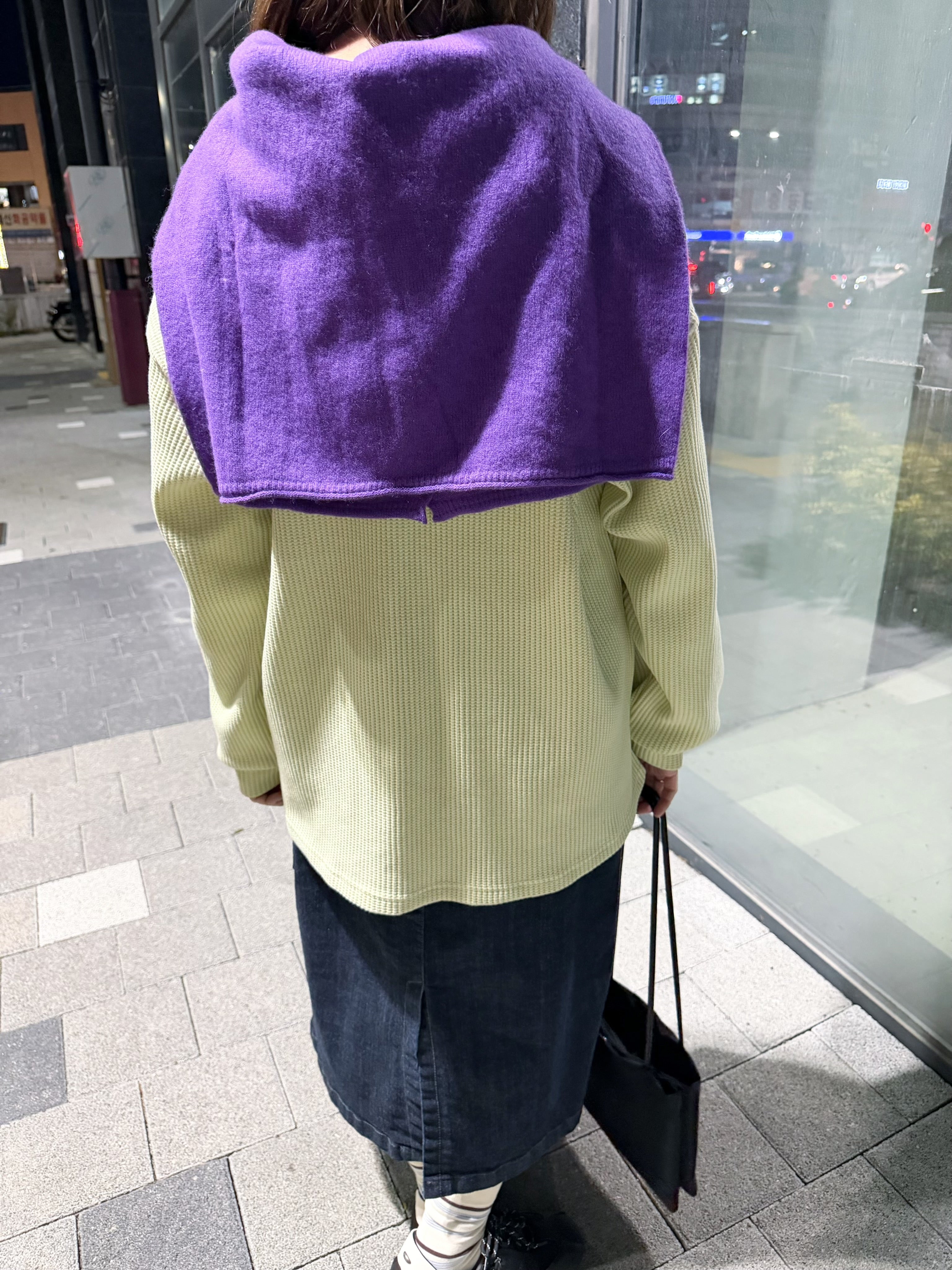 薄Cardigan/紫