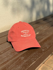 Brookyln Cap帽/橙紅