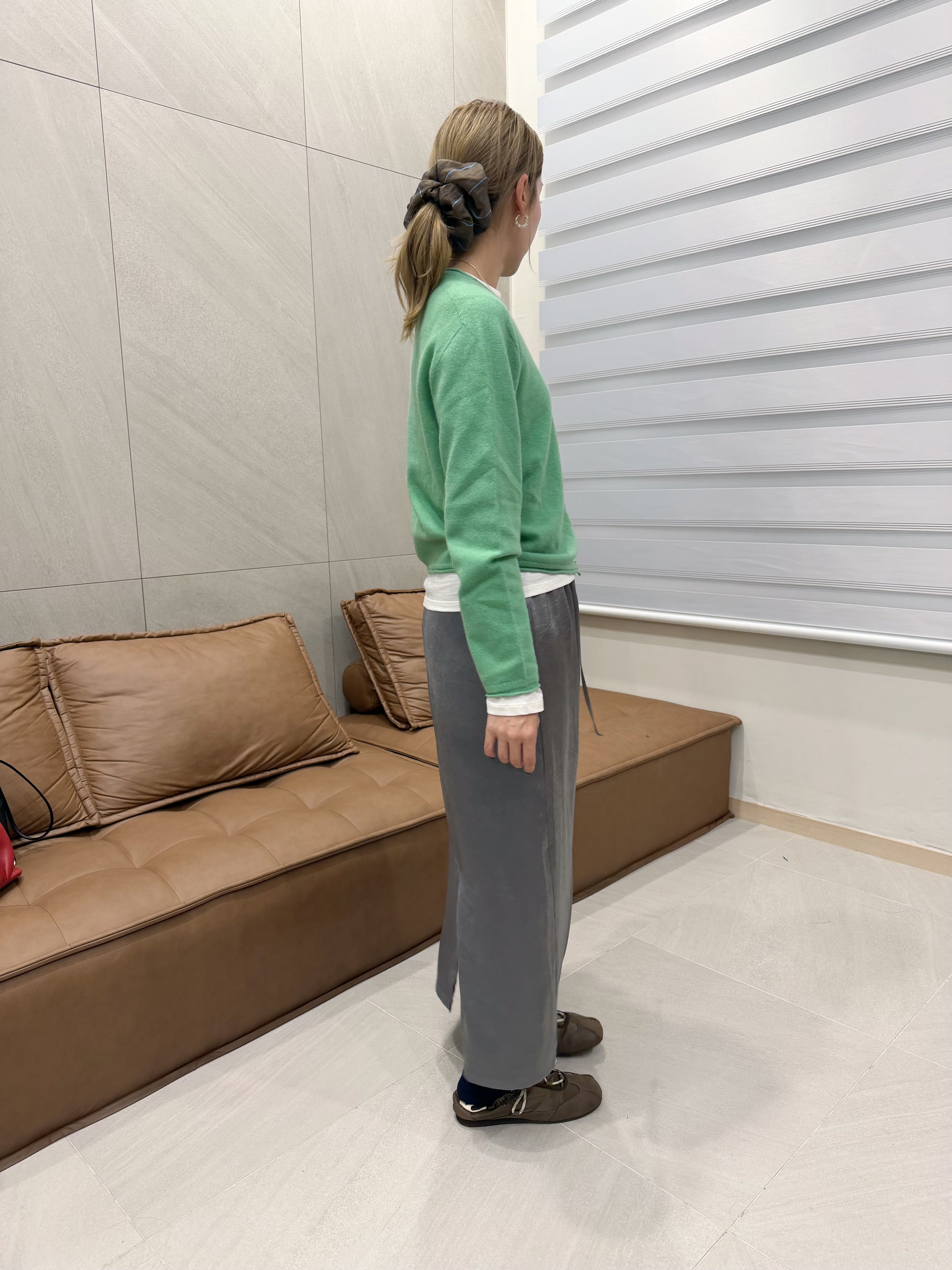 薄Cardigan/薄荷綠