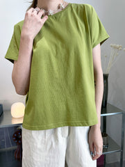 (訂貨：約15工作天)
梯型舒適T-shirt/橄欖