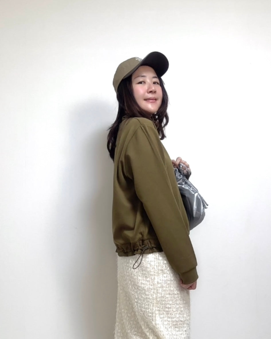 Good Things繡字cap帽/杏