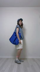 有型shopping bag/藍