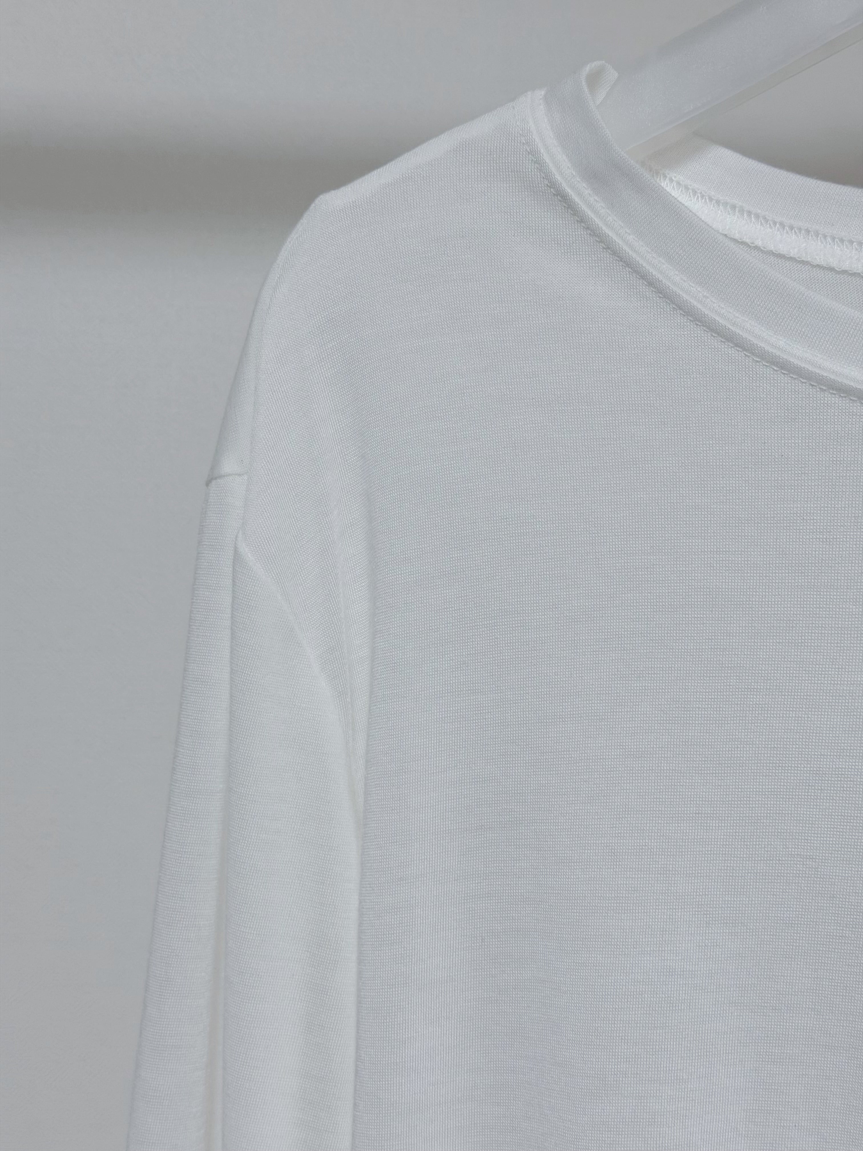 超舒服透薄內搭T-shirt/白