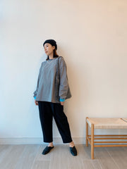 [11.11優惠]中性傭懶條子Tee/2色