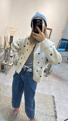 波點Cardigan/米杏