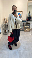 升級版Handmade Wool Jacket/灰白