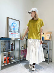 (訂貨：15工作天)口袋Boxy Tee/綠茶