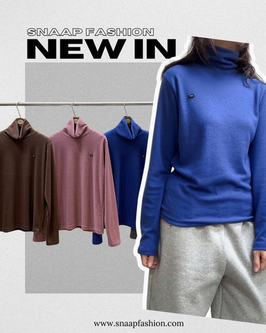 (預購)靚色企領T-shirt/藍