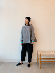 [11.11優惠]中性傭懶條子Tee/2色