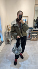 大領內層羽絨褸/軍綠