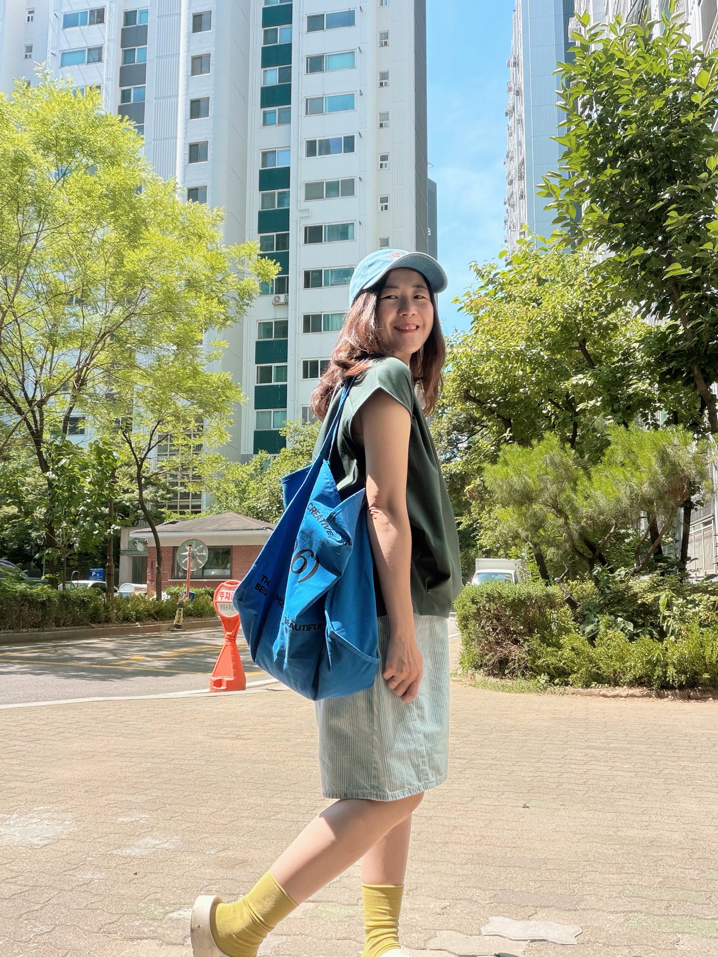 牛仔New York Cap帽/藍