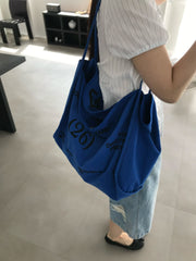 有型shopping bag/藍