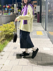 薄Cardigan/紫