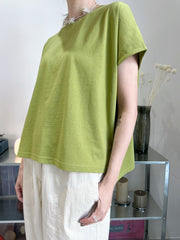 (訂貨：約15工作天)
梯型舒適T-shirt/橄欖