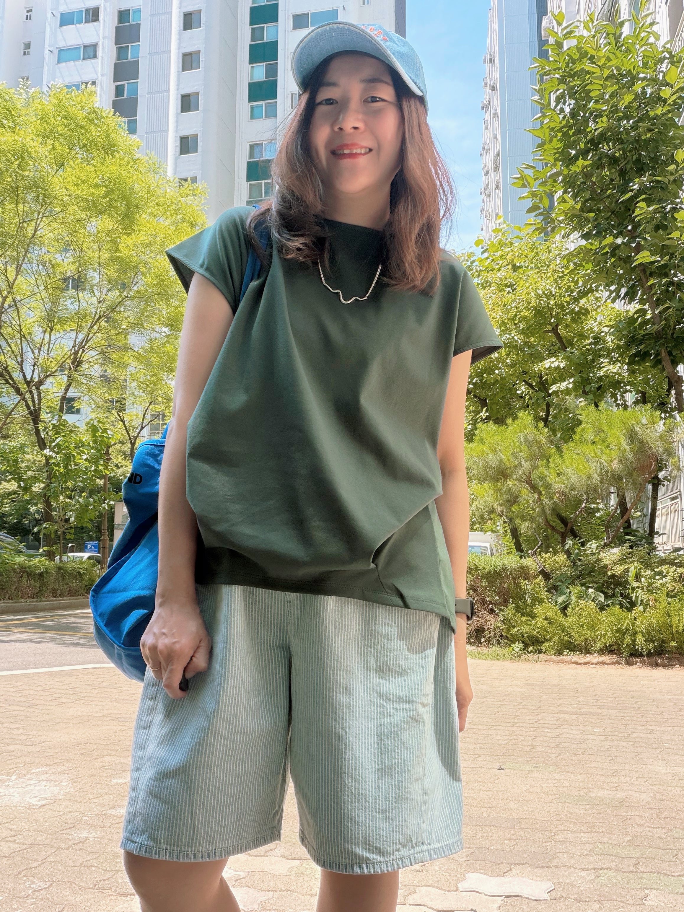 牛仔New York Cap帽/藍