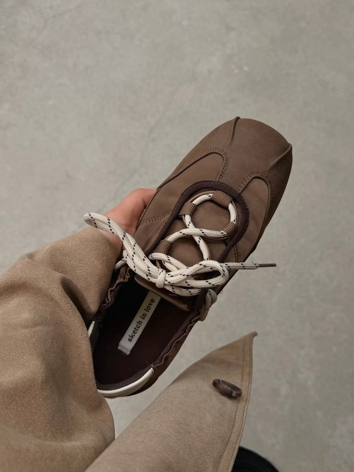 Satin Sneakers/啡