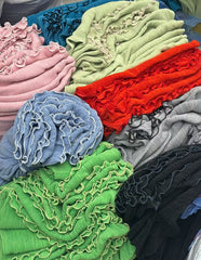 壓褶木耳腳直身裙/其他7色