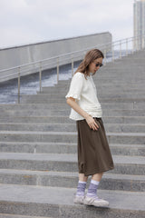 高質靚料及膝褲/啡