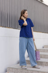 薄身牛仔褲/淺藍 (size M/L)