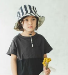 Kids 2-tone T-shirt/ black-90
