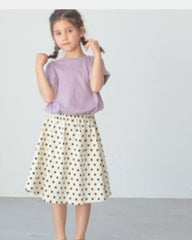 KIDS 假兩件OPS/Purple-140