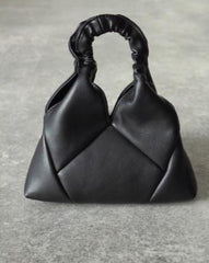 mini tote bag/ 黑