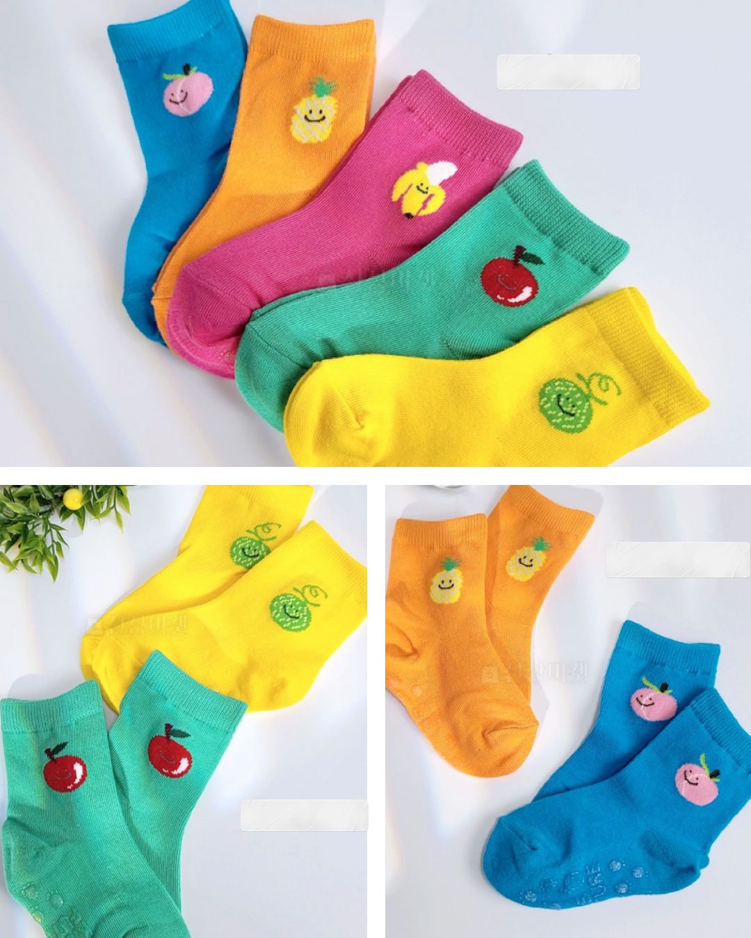 水果短襪 (1set)