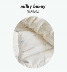 (圖案)防塵蟎成人四季被/milky bunny