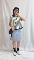 束口小袋/黑