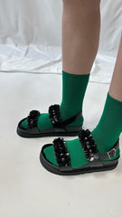 (預購)靚色高質襪/綠