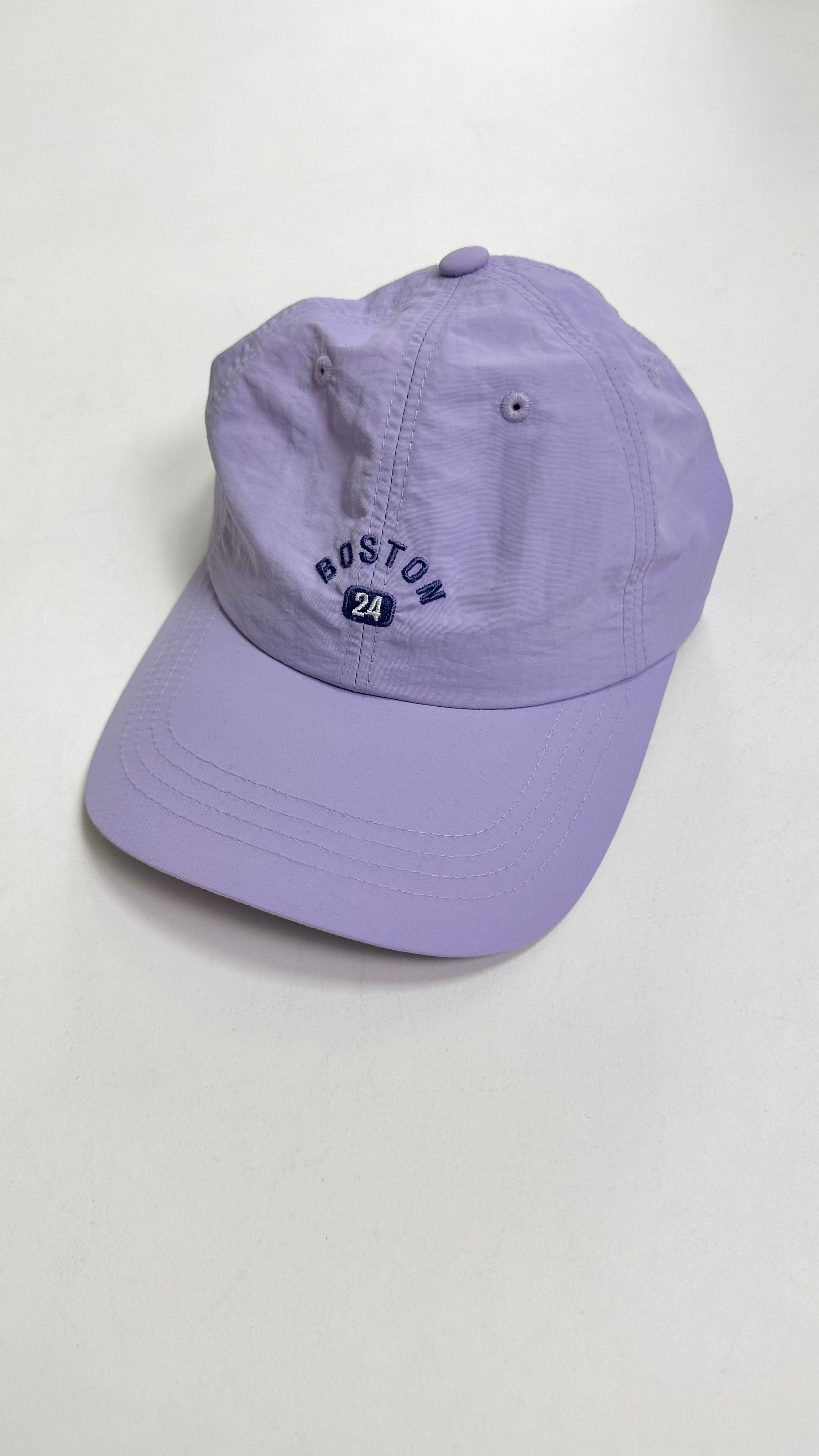 Boston Cap帽/粉紫