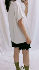 Take your time T-shirt/米白