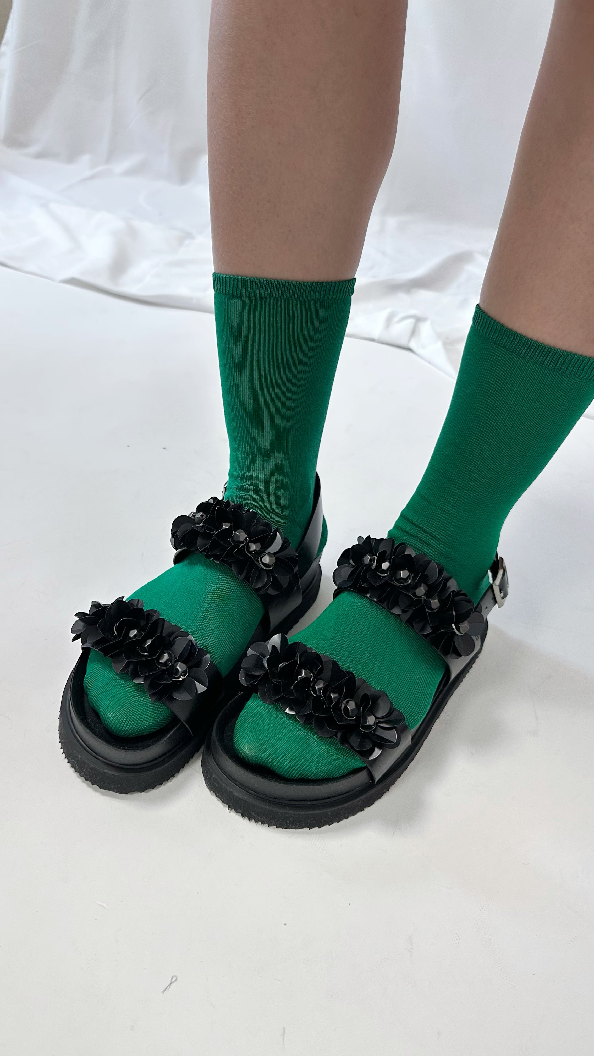 (預購)靚色高質襪/綠