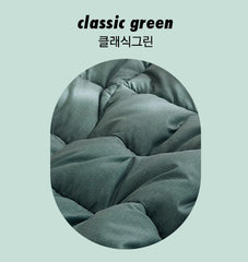 (淨色)防塵蟎成人四季被/classic green